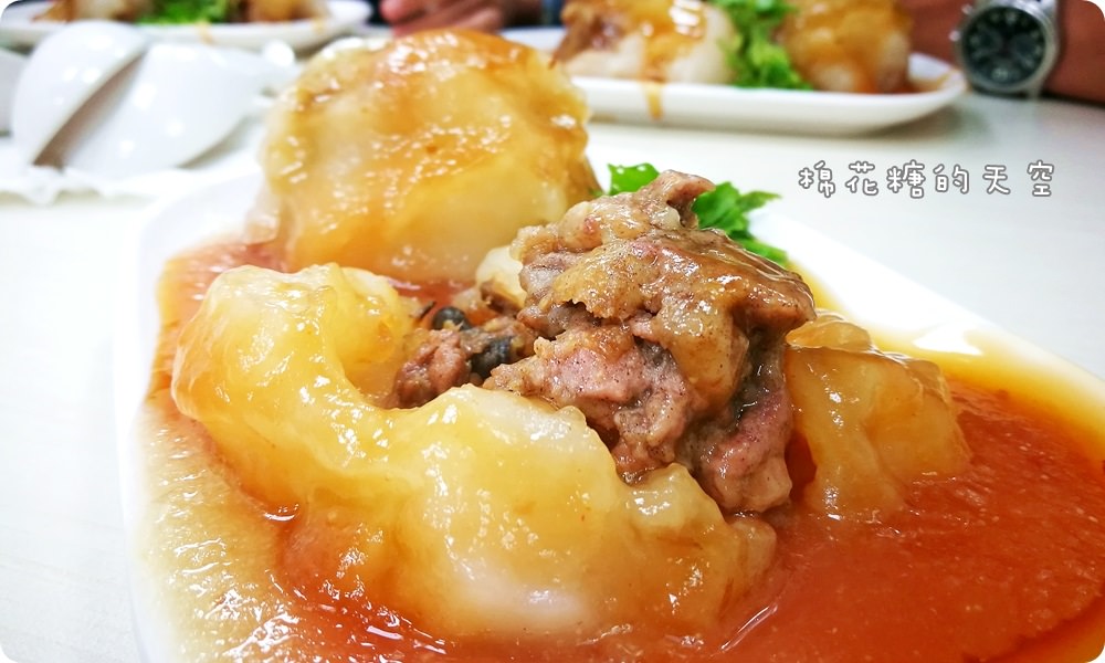 新莊美食‖超夯阿淑清蒸肉圓~還沒開門就有人排隊的好味道！
