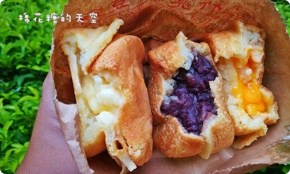 台中竹亮紅豆餅排隊人潮沒停過,招牌奶油口味爆漿啦！