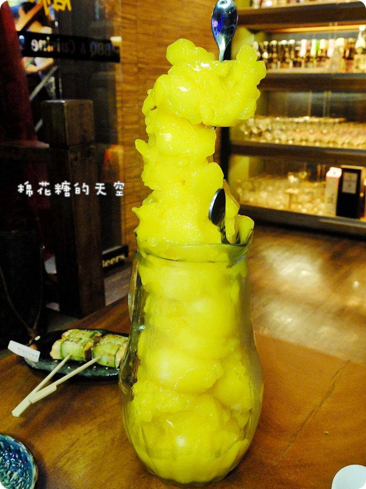 超狂芒果冰火鍋只送不賣～快來店小二串燒辦生日趴