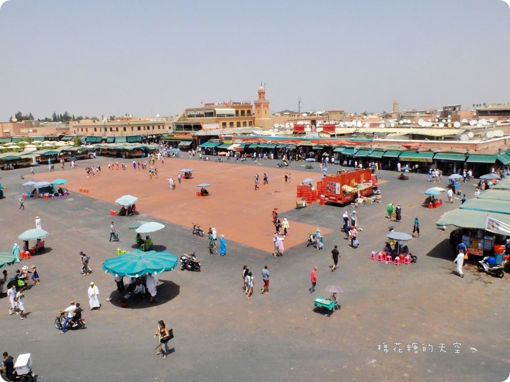 摩洛哥‖馬拉喀什Djemaa el-Fna德吉瑪廣場美食巡禮，舊城大市集Souk尋寶去