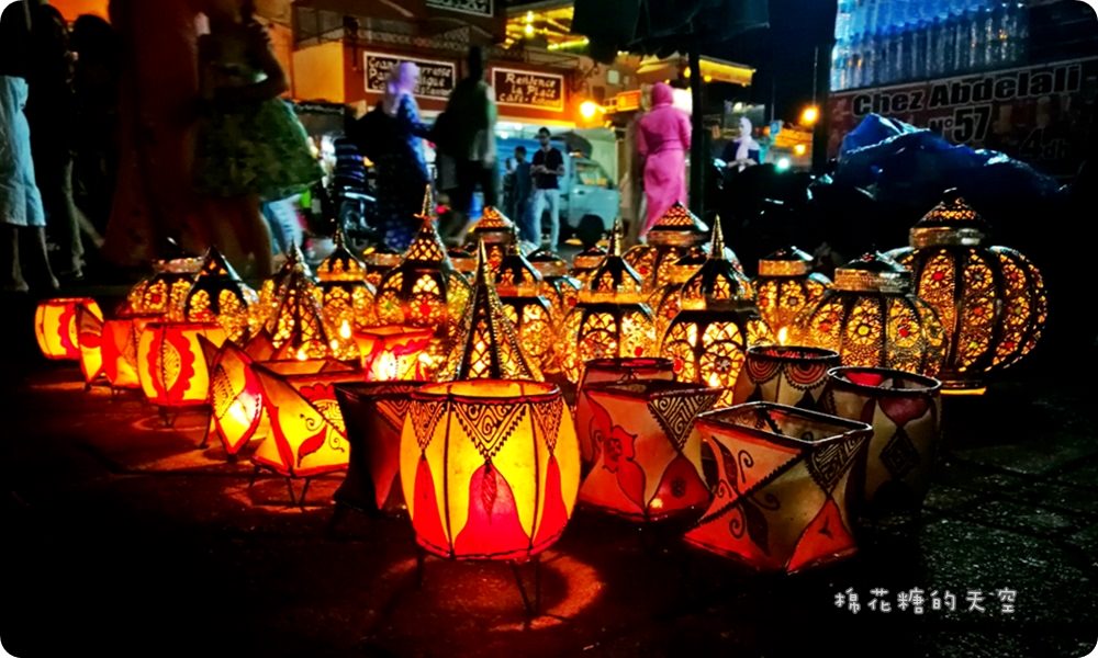 摩洛哥‖馬拉喀什Djemaa el-Fna德吉瑪廣場美食巡禮，舊城大市集Souk尋寶去