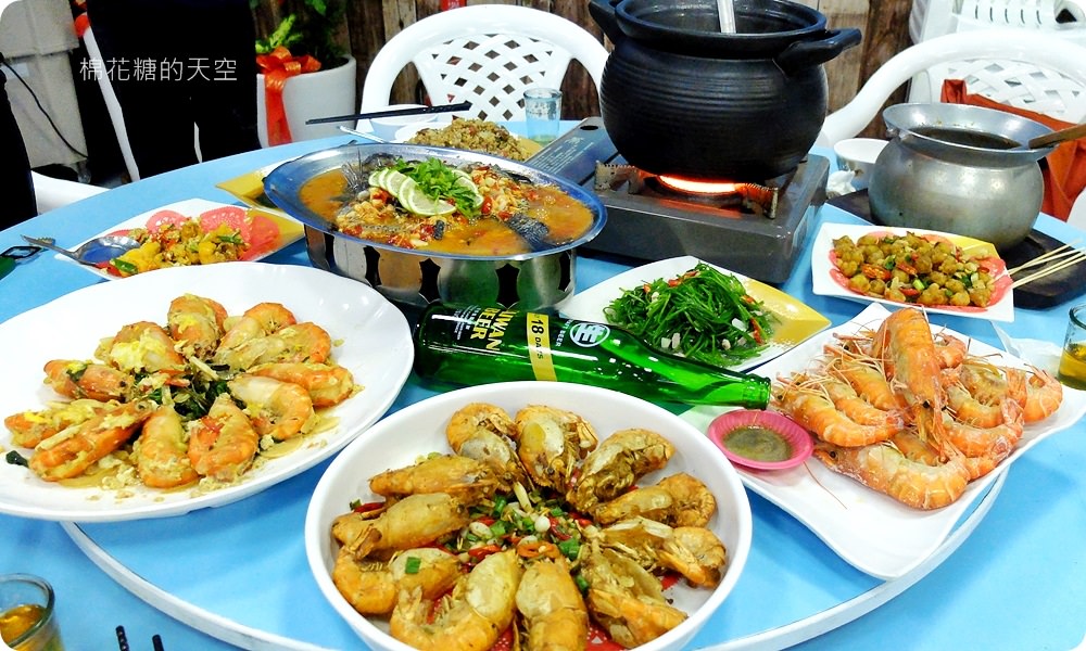 活跳跳鮮蝦直上桌，吉品釣蝦美食廣場好吃又好玩，下班釣蝦超舒壓