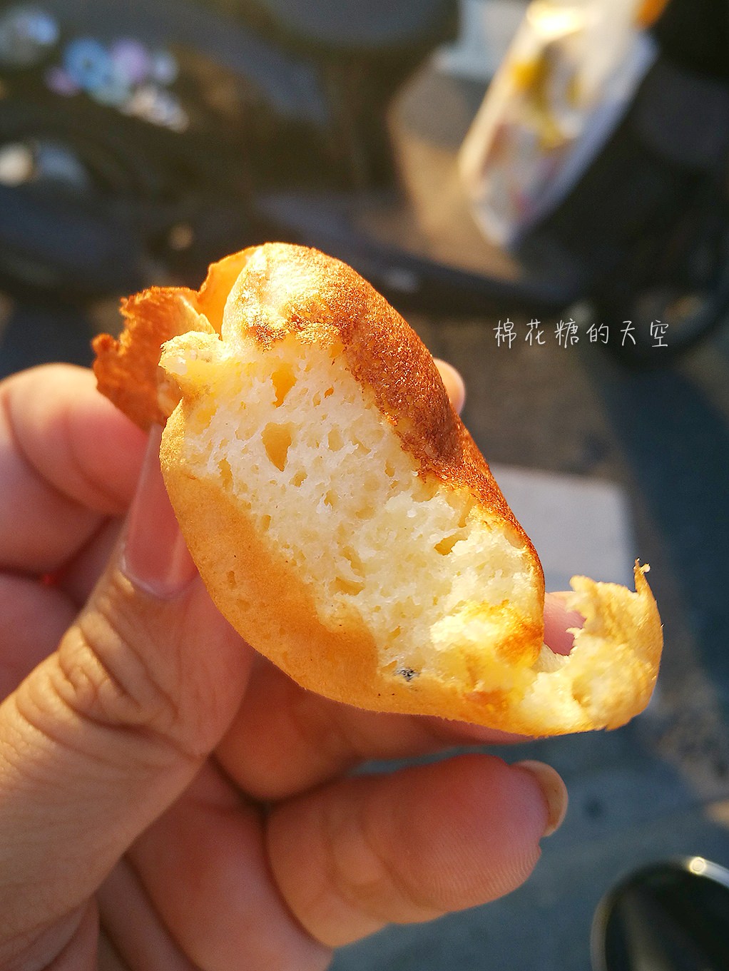 嘉義垂楊路無名雞蛋糕，三個十元太佛心！新光三越旁。