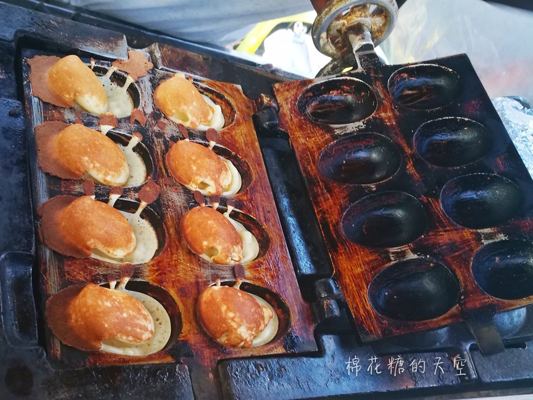 嘉義垂楊路無名雞蛋糕，三個十元太佛心！新光三越旁。