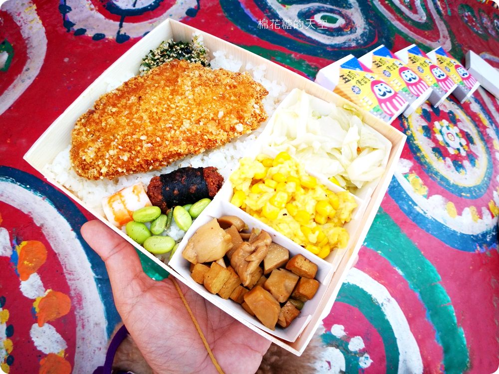 一天只賣一餐的可愛文青日式餐盒-五郎便當屋，帶著超可愛飯包彩虹眷村野餐去