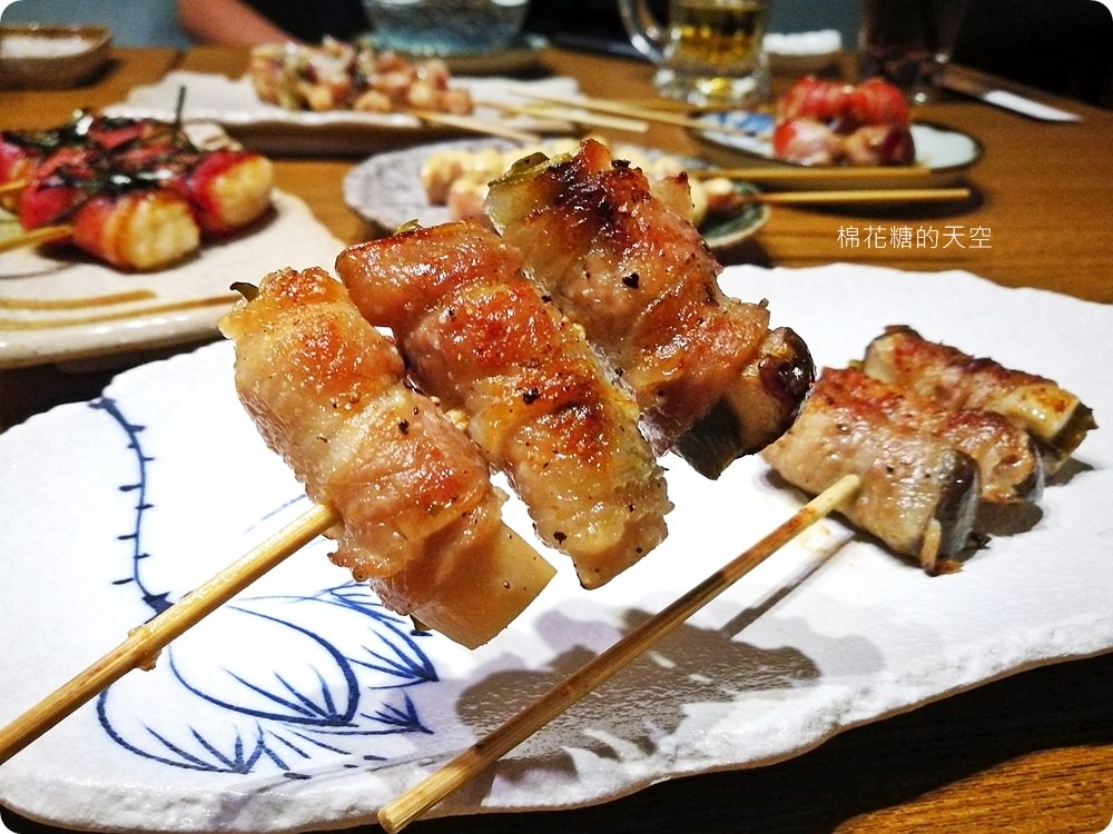 台中深夜食堂推薦-百川日本串燒，酒蒸蛤蠣吃完還有美味彩蛋！就在文心路旁