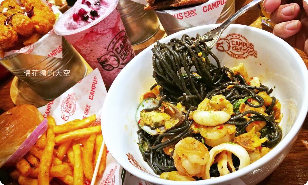 台北人氣美式餐廳-Campus Cafe來台中啦！大家都忘了推薦超好吃的……