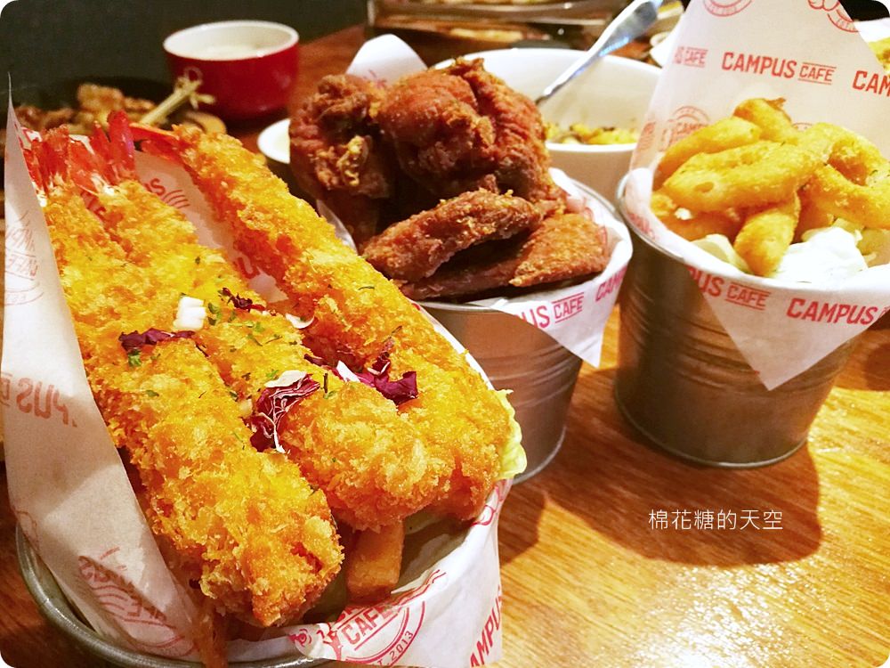 台北人氣美式餐廳-Campus Cafe來台中啦！大家都忘了推薦超好吃的……