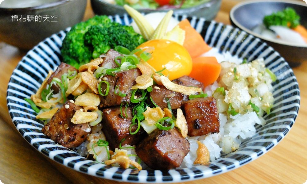 商業午餐也能吃到燒肉等級高檔肉品，新竹義燒肉最新午餐丼飯日式、義式完美融合