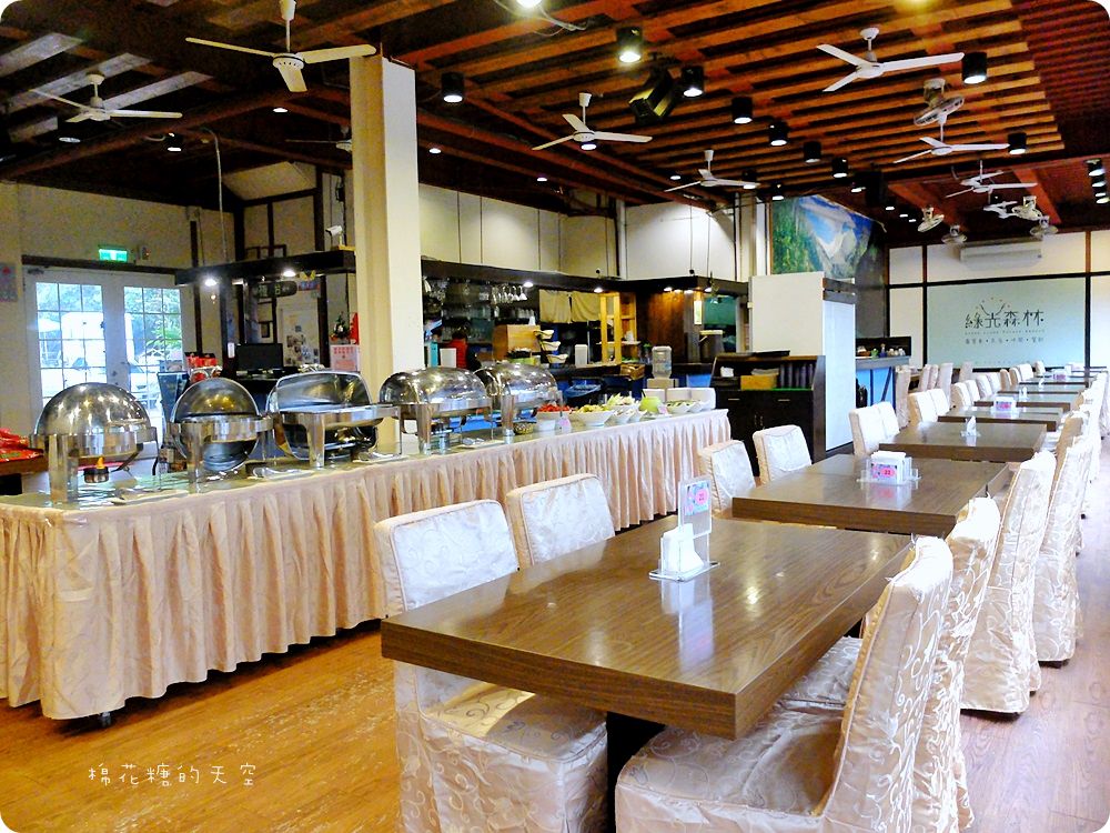 歐式木屋、星光BBQ、可愛綿羊、滿山美景、自助早餐，綠光森林一泊二食包棟方案超優惠！