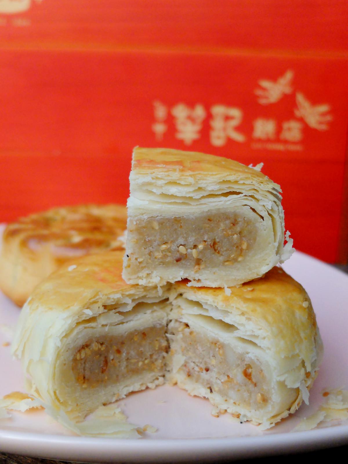 中西式喜餅喜餅推薦-台中犂記餅店融合傳統與新意，三層花轎囍盒超復古、超喜氣