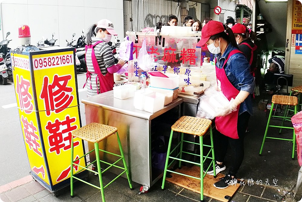 台北行天宮必吃美食-爆餡不老麻糬銅板價！椰香口味好驚艷