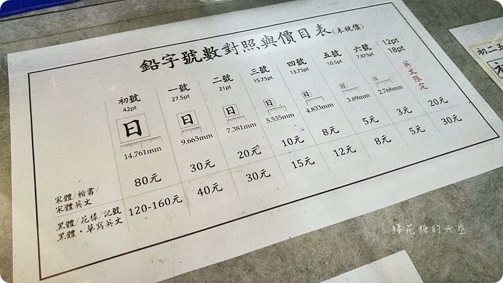 台北旅遊文青秘密基地-日星鑄字行挑鉛字做客製印章