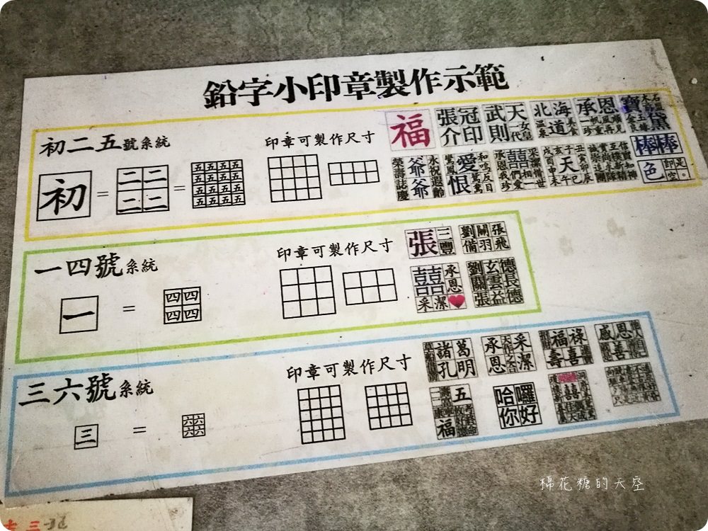 台北旅遊文青秘密基地-日星鑄字行挑鉛字做客製印章
