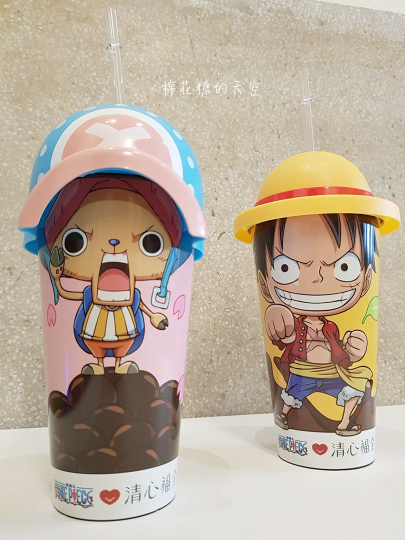 清心太燒火啦！限量魯夫、喬巴立體造型杯讓我搶到啦！
