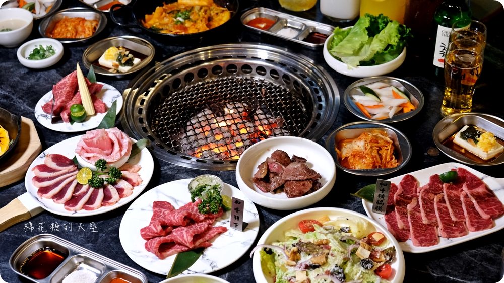 北屯在地人大推燒肉店-龍門燒肉 馬場洞韓牛專賣店，記得一定要加點隱藏版海鮮盤