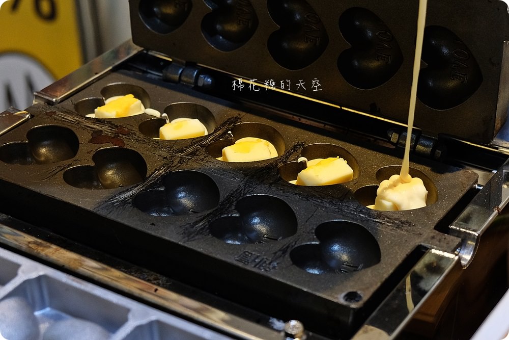 一中必吃雞蛋糕|18%雞蛋糕愛心造型大爆漿啦～