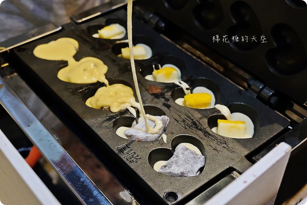 一中必吃雞蛋糕|18%雞蛋糕愛心造型大爆漿啦～