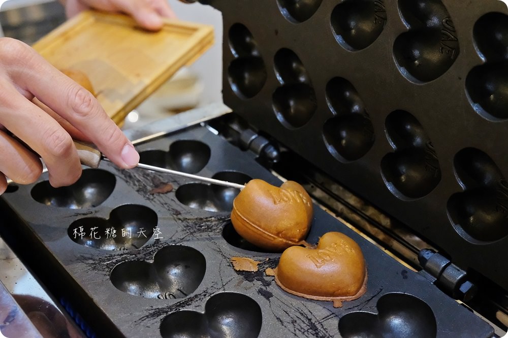 一中必吃雞蛋糕|18%雞蛋糕愛心造型大爆漿啦～