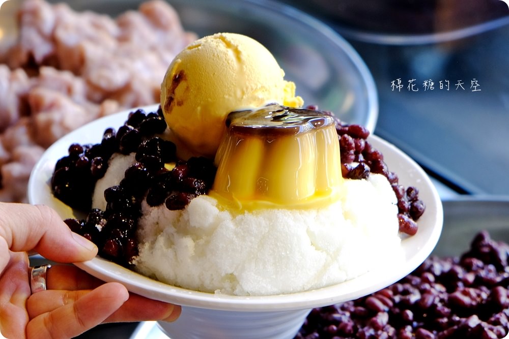 台中冰店|津香黑砂糖剉冰好料滿滿！手工黑糖粉粿必點！