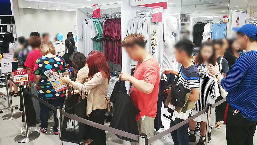 GU中友店盛大開幕！漫威、侏羅紀T恤低於七折快來搶～