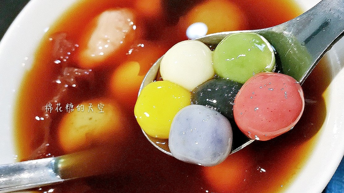草悟道周邊最夯IG美食，彩色湯圓冰好吃又消暑