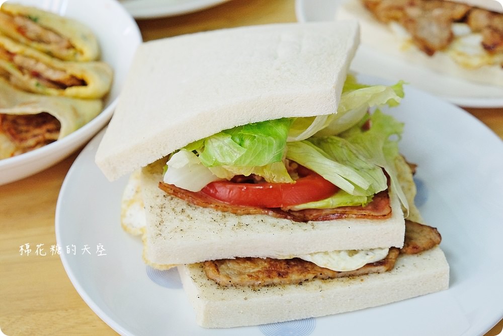 台中綠豆沙老店-台灣洋行，澎湃肉蛋吐司早午餐開賣啦！