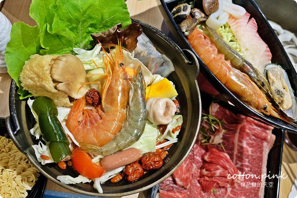 台中火鍋推薦-肉食族快來大樂鍋吃三大盤專吃肉套餐，開到十二點快來吃消夜