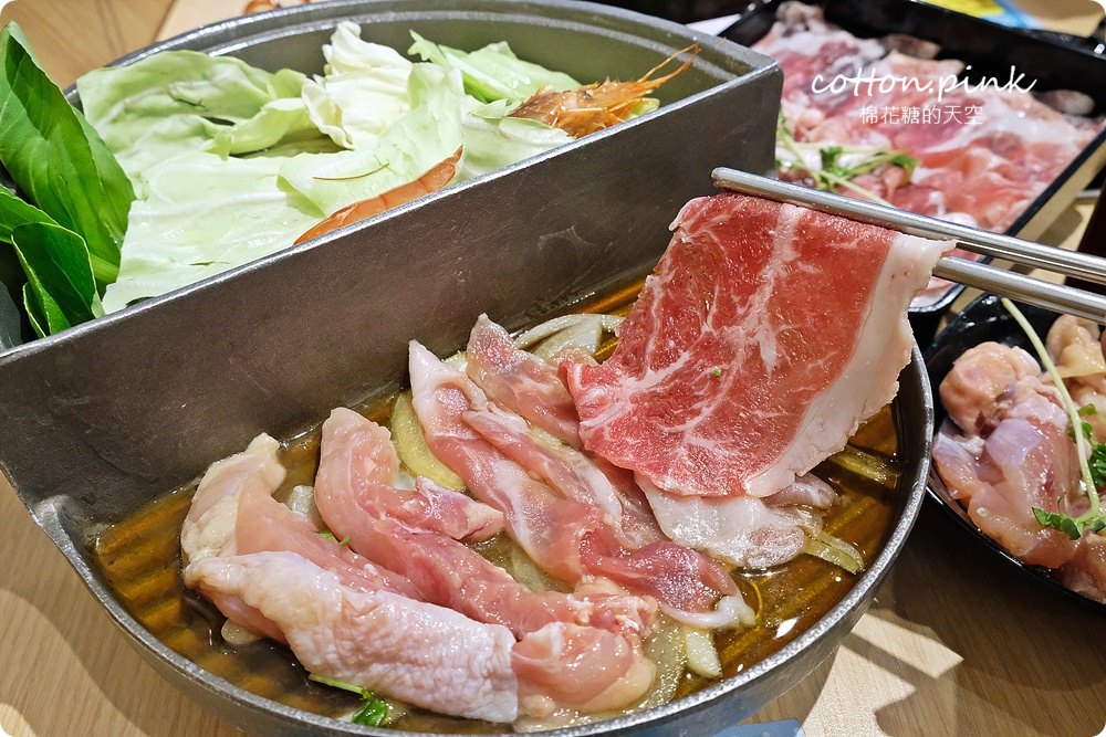 台中火鍋推薦-肉食族快來大樂鍋吃三大盤專吃肉套餐，開到十二點快來吃消夜