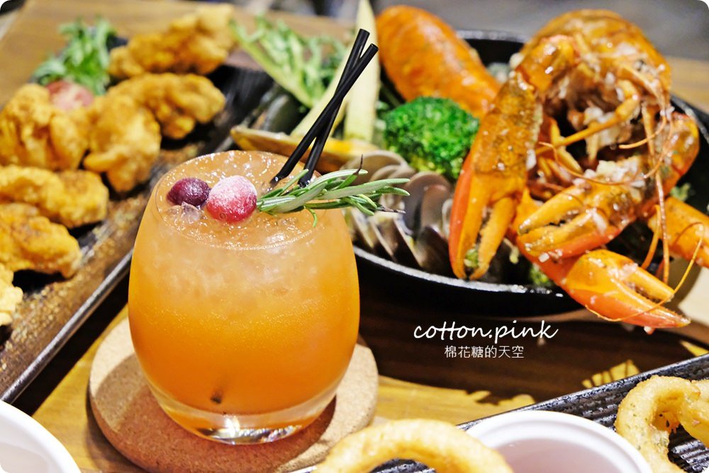 台中餐酒館推薦|大推薩克森餐酒館手工披薩外加超霸氣豪華龍蝦燉飯