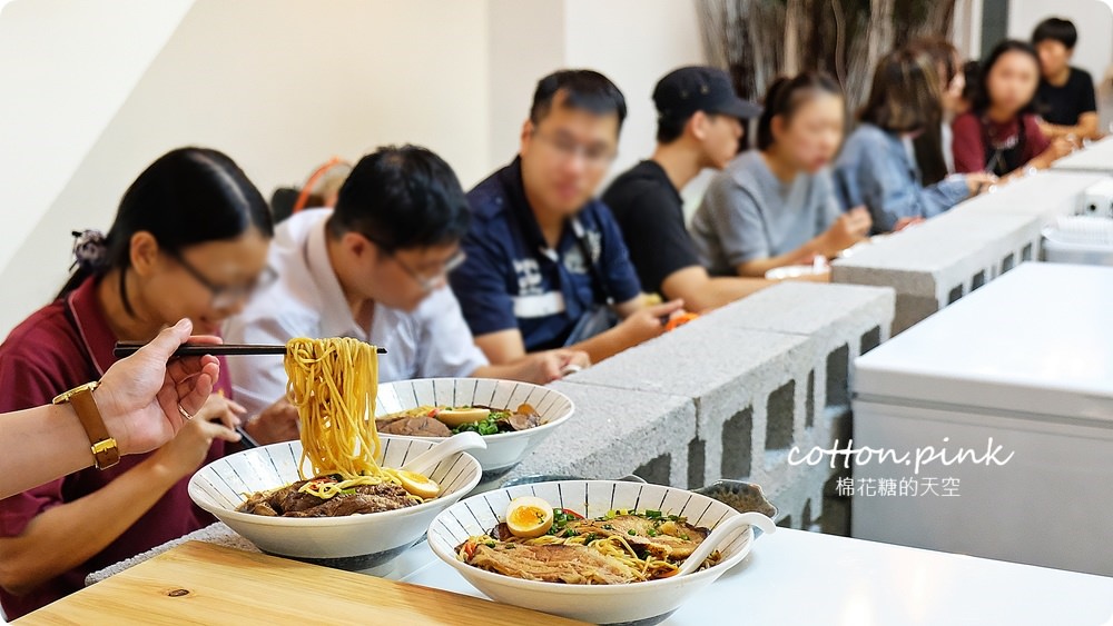 台中超特別牛肉麵！新撰組限量煙燻牛肉拉麵肉大塊