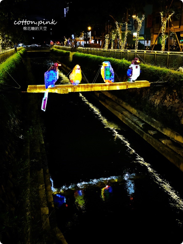 台中旅遊景點|台中綠川換新裝，IG打卡拍一波，夜裡亮燈超浪漫