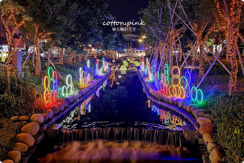 台中旅遊景點|台中綠川換新裝，IG打卡拍一波，夜裡亮燈超浪漫