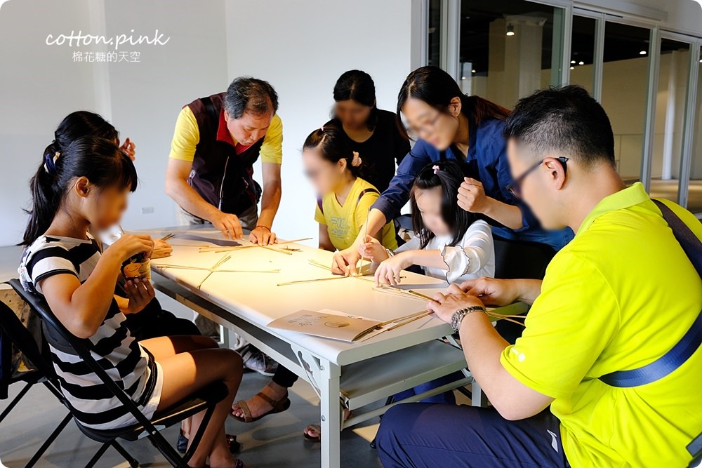 台中親子旅遊新據點-大里纖維博物館，週末不定期手作課程藺草、手環、羊毛氈、植物染通通有