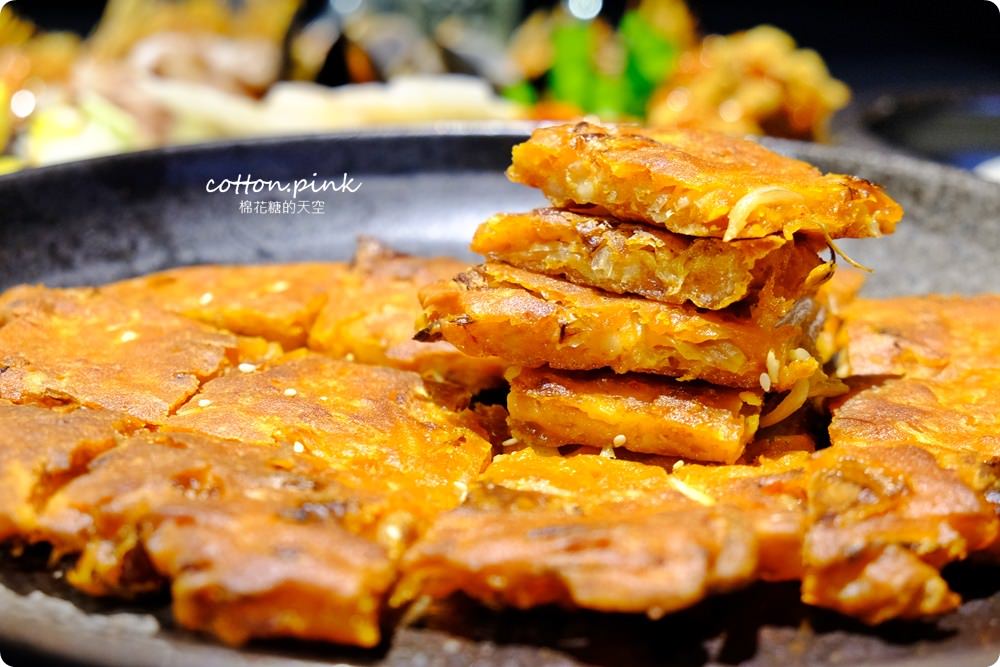 台中韓式美食|紅色泡菜煎餅超夠味～拉拉廚房台中只有一家唷