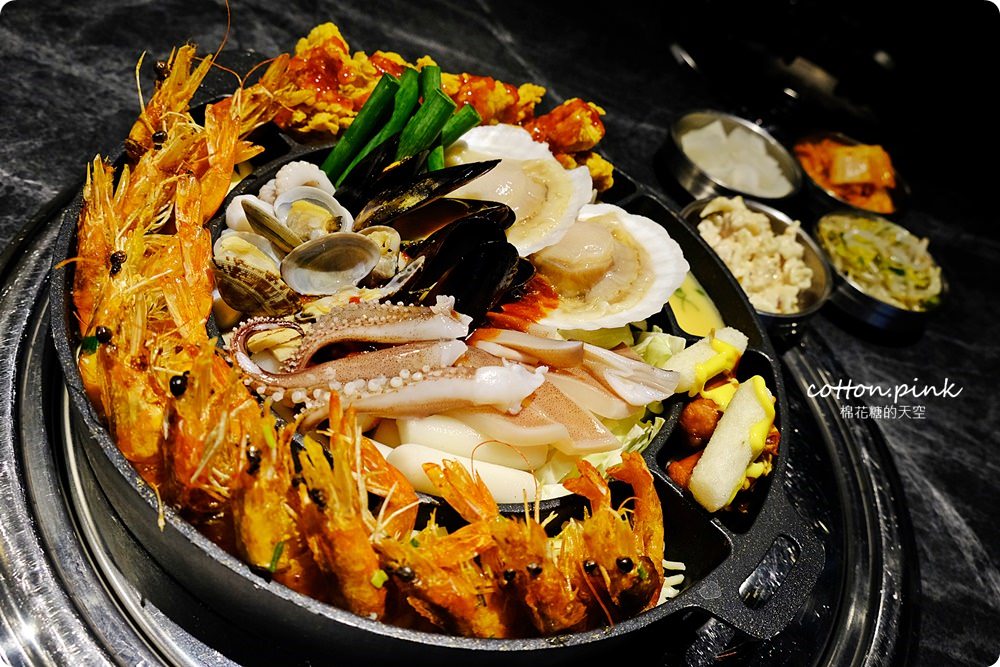 台中韓式美食|紅色泡菜煎餅超夠味～拉拉廚房台中只有一家唷