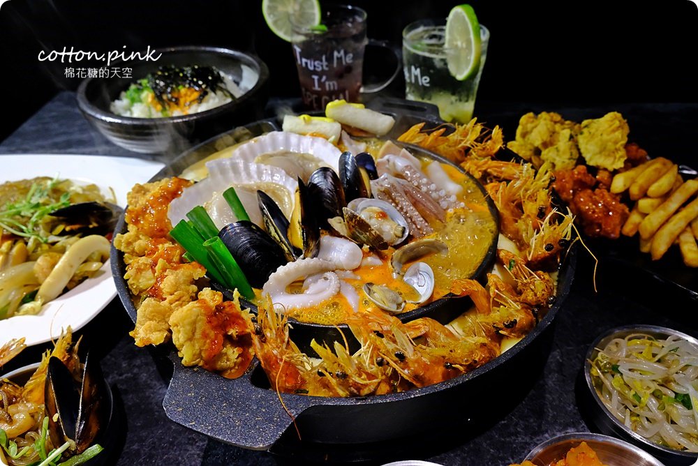 台中韓式美食|紅色泡菜煎餅超夠味～拉拉廚房台中只有一家唷