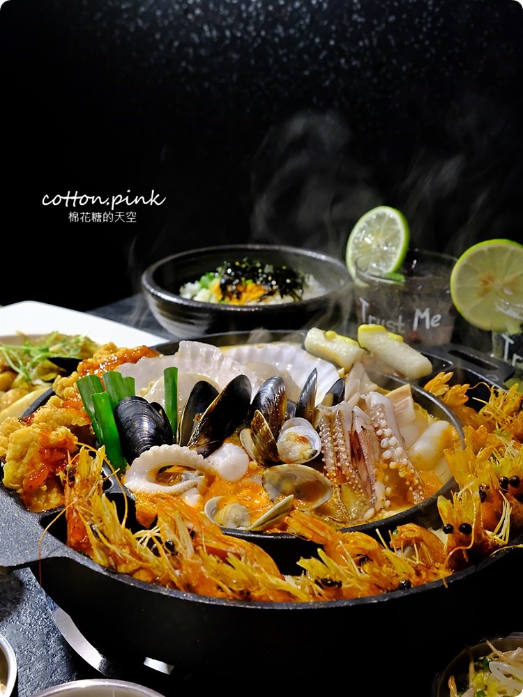 台中韓式美食|紅色泡菜煎餅超夠味～拉拉廚房台中只有一家唷