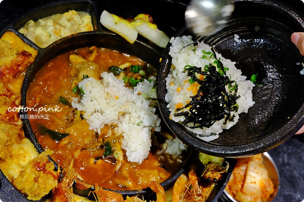 台中韓式美食|紅色泡菜煎餅超夠味～拉拉廚房台中只有一家唷