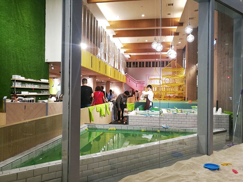 台中親子餐廳重新開幕，大樹先生台中店多種運動設備快帶孩子來放電
