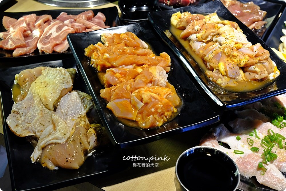 台中沙鹿韓式烤肉吃到飽！肉鮮生超狂肉山把我的胃淹沒啦～
