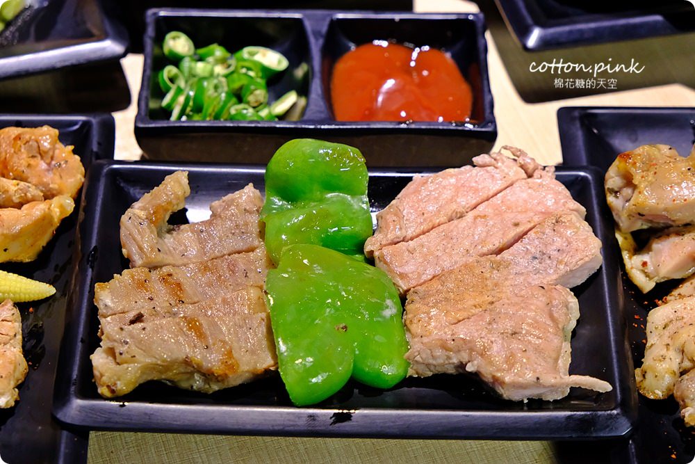 台中沙鹿韓式烤肉吃到飽！肉鮮生超狂肉山把我的胃淹沒啦～