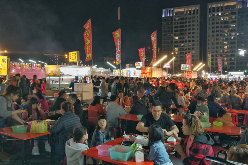 最新太原夜市開幕啦！現場攤位搶先報！（文末有停車資訊）