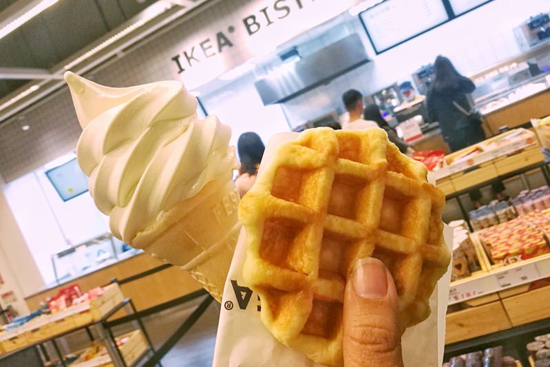冰淇淋鬆餅只要25元！IKEA隱藏版神組合～超好吃！
