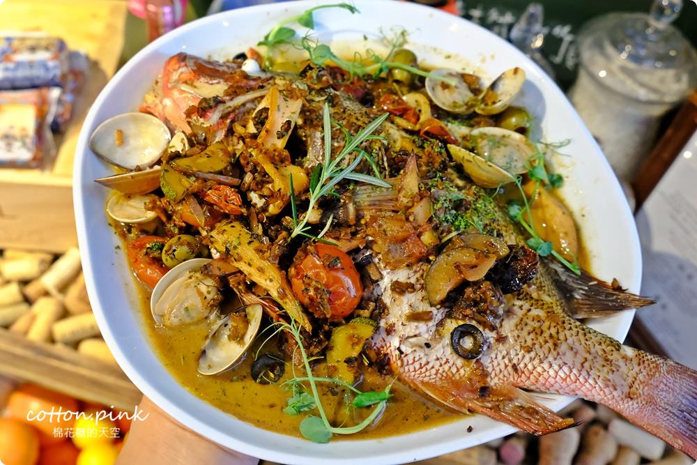 台中地中海餐廳推薦-勤美商圈里頌地中海餐廳集優雅與慵懶於一身