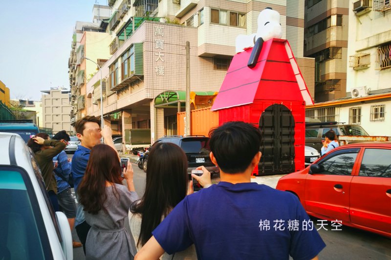 超大史努比木屋出現台中巷弄！IG瘋狂打卡中！