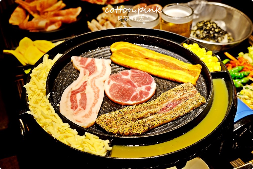 豐原韓式燒肉吃到飽-糕糕在尚好韓式烤肉、韓國小菜、牽絲起司無限加點，道地韓式鍋物最新上市啦！