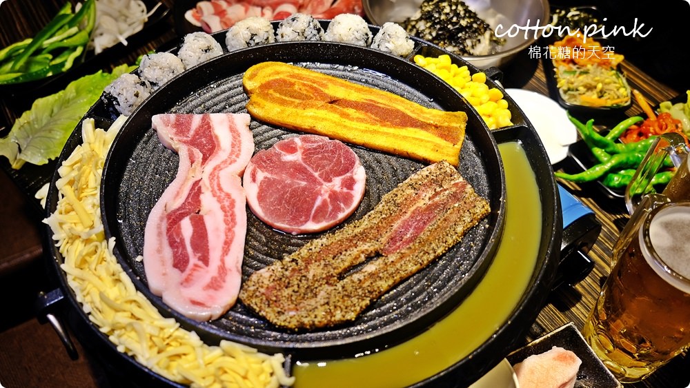 豐原韓式燒肉吃到飽-糕糕在尚好韓式烤肉、韓國小菜、牽絲起司無限加點，道地韓式鍋物最新上市啦！