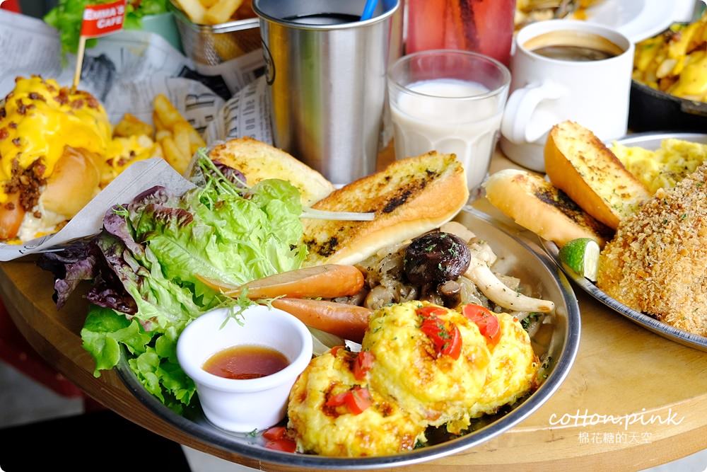 台中人氣早午餐Emma’s CAFE最新菜單特濃起士潛艇堡太邪惡！必須消滅它！