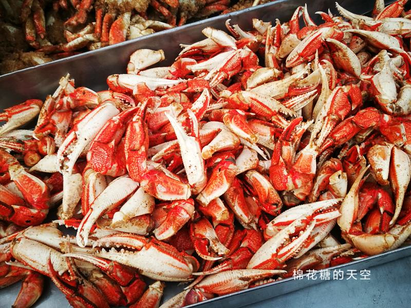 台中太原夜市排隊美食-呷味鮮蟹腳蟹肉，隱藏版魷魚膘晚來吃不到